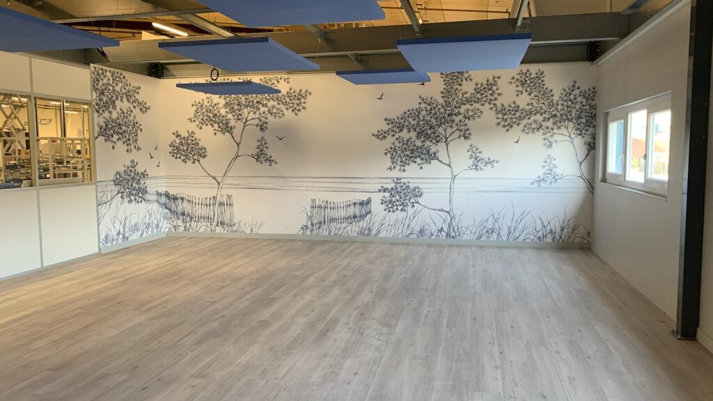 Spheres Couleurs Entreprise De Peinture Lorient SALLE DE PAUSE 1